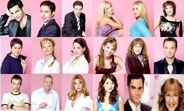 Tous les personnages du destin de Lisa