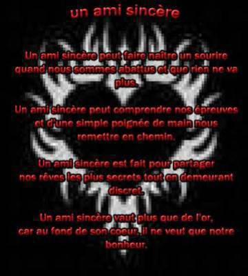 un ami sinc�re