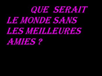 les meilleures amies