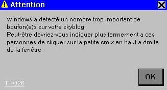 Pour les boufons ou boufonnes